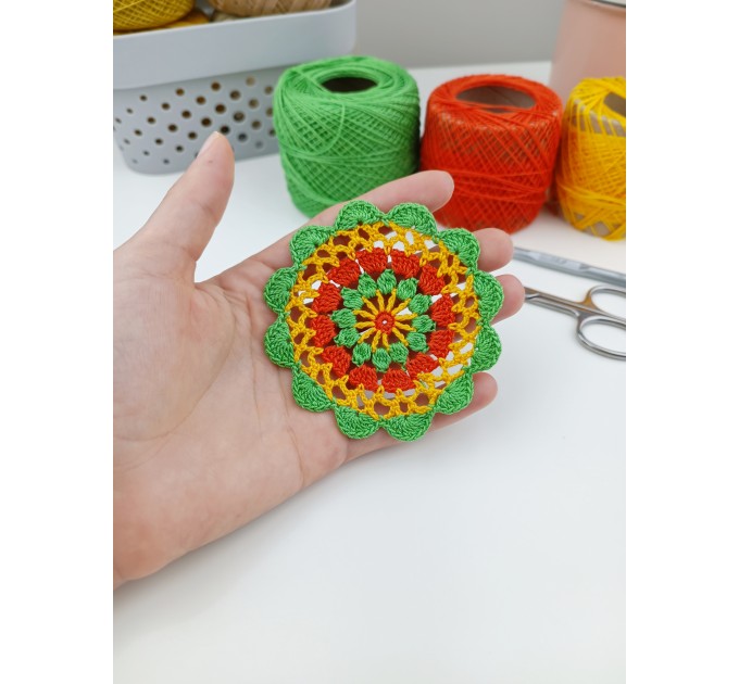 Small crochet doily.