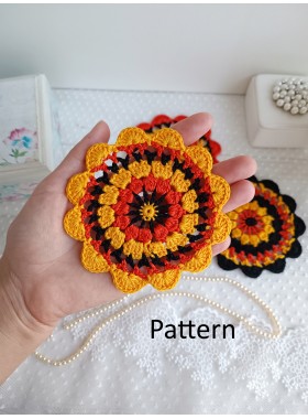 Small crochet doily.