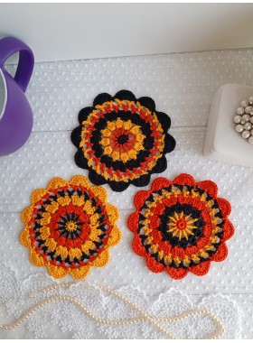 Small crochet doily.