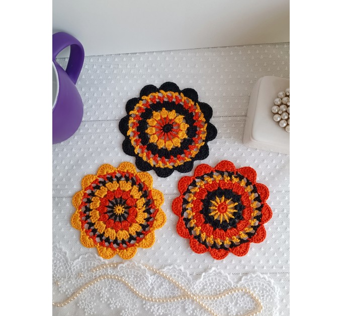 Small crochet doily.