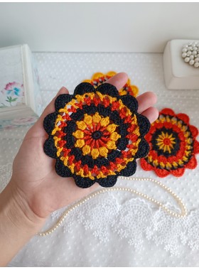 Small crochet doily.