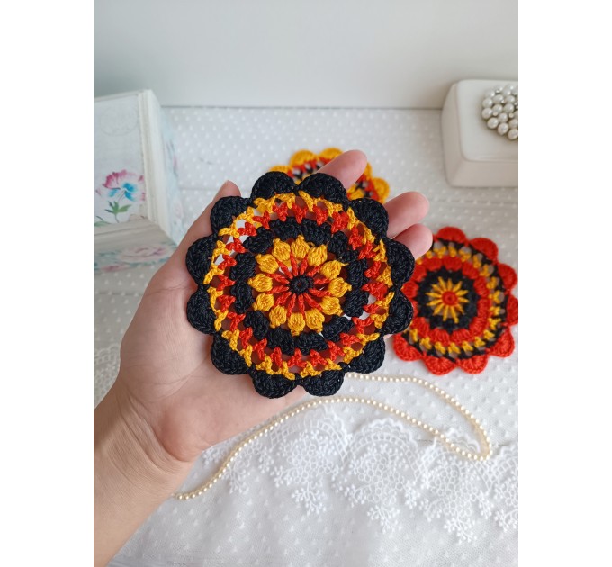 Small crochet doily.