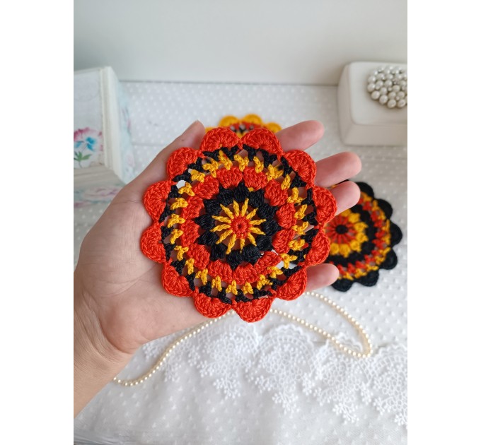 Small crochet doily.