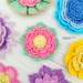Patterns of Crochet Flowers, 10 types