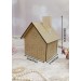 Blank MDF House for Crafting, DIY Wooden House Shape, Craft Supply, MDF House Base, For Painting, Decoupage, Scrapbooking, Home Decoration