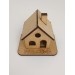 Blank MDF House for Crafting, DIY Wooden House Shape, Craft Supply, MDF House Base, For Painting, Decoupage, Scrapbooking, Home Decoration