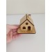 Blank MDF House for Crafting, DIY Wooden House Shape, Craft Supply, MDF House Base, For Painting, Decoupage, Scrapbooking, Home Decoration