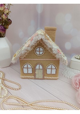 Crochet House “Floral Cottage” – Cozy Shabby Chic Decor  Crochet House “Floral Cottage” – Cozy Shabby Chic Decor