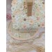 Elegant Crochet Cottage with Pearls – Handmade Beige Decor