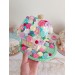 Handmade Crochet Fairy Cottage – Colorful Flower House