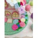 Handmade Crochet Fairy Cottage – Colorful Flower House