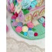 Handmade Crochet Fairy Cottage – Colorful Flower House