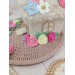 Handmade Crochet House with Pastel Flowers – Cottagecore Home Décor