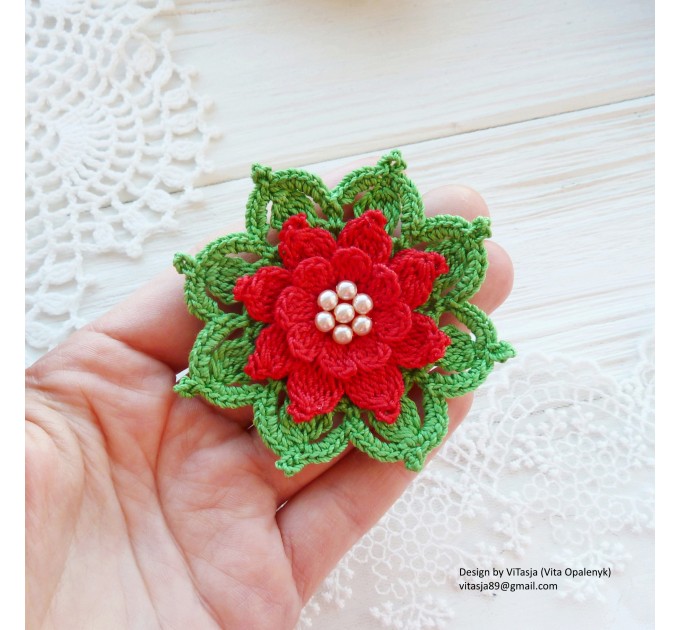 Crochet Flower Pattern.