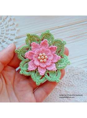 Crochet Flower Pattern.