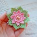 Crochet Flower Pattern.