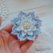 Crochet Flower Pattern.