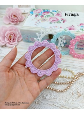 Crochet Frame Patterns 4 types.
