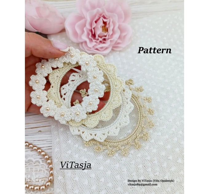 Crochet Frame Patterns 4 types.