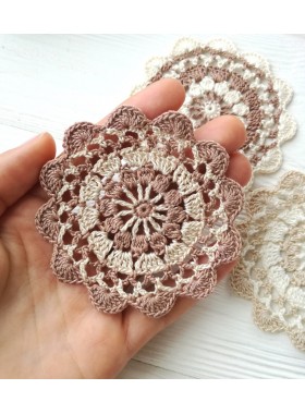 Crochet headband.