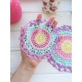 Crochet doily.