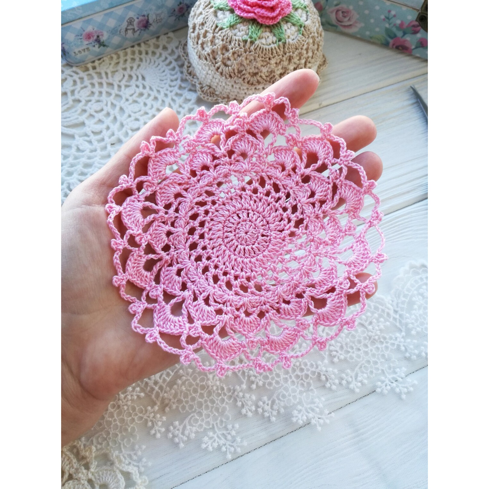 8 Crochet Patterns for Roses, image size:2000x2000