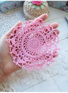 Crochet doily.
