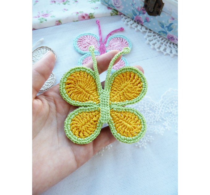 Crochet butterfly Pattern.