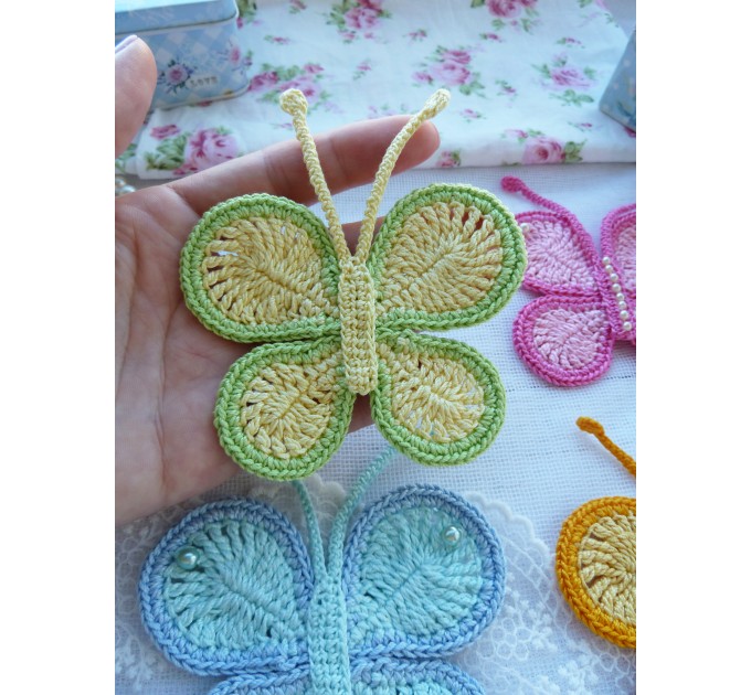 Crochet butterfly Pattern.