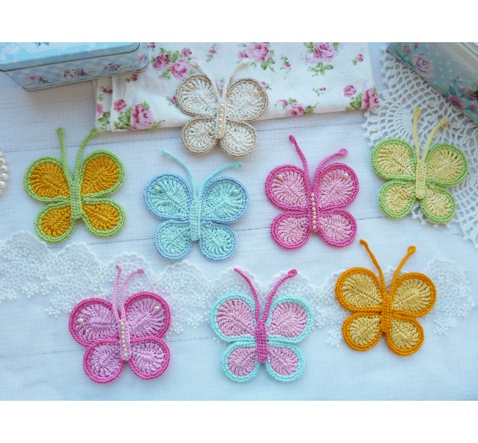 Crochet butterfly Pattern.