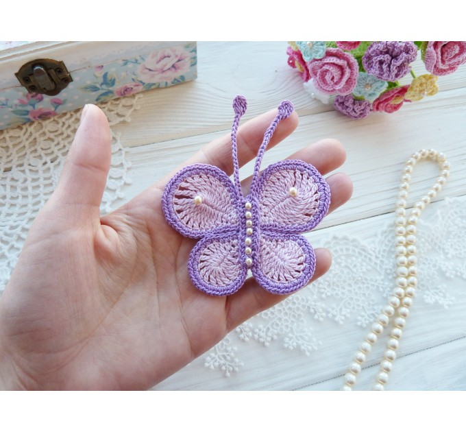 Crochet butterfly Pattern.