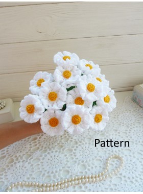Crochet daisy.