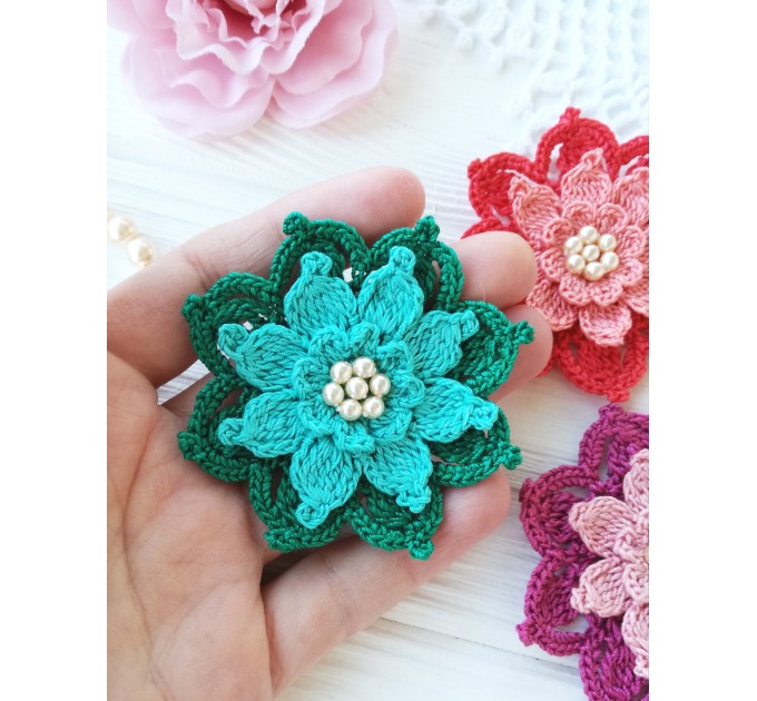 Crochet Flower Pattern.