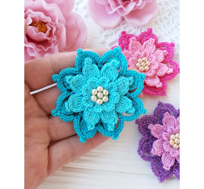 Crochet Flower Pattern.