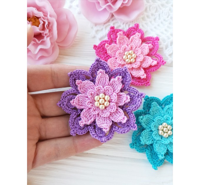 Crochet Flower Pattern.