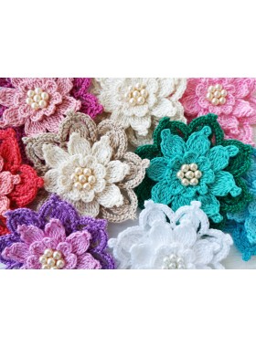 Crochet flower.