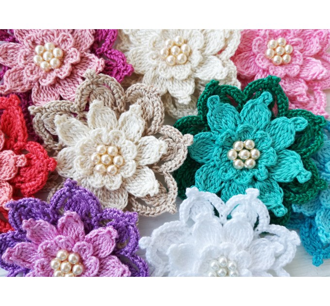 Crochet Flower Pattern.