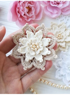 Crochet Flower Pattern.