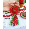 Crochet christmas decor.