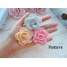 Crochet rose.