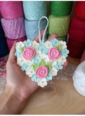 Crochet Heart Pattern
