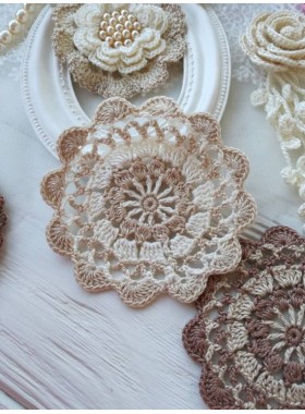 Small crochet doily.