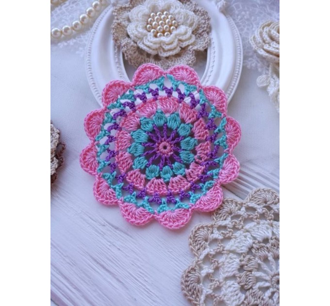 Small crochet doily.