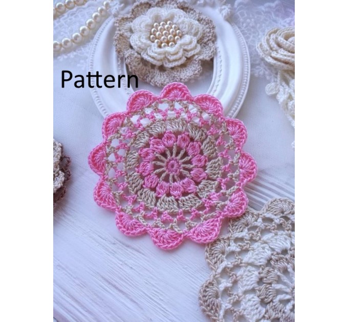 Small crochet doily.