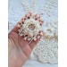 Crochet lace flower.