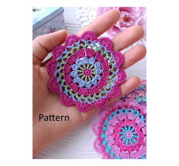 Small crochet doily.