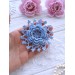 Crochet lace flower.