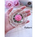 Crochet small doily.