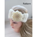 Crochet headband PATTERN.