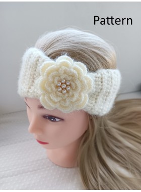 Crochet headband PATTERN.